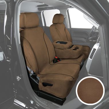 Tan Microsuede Seat Covers