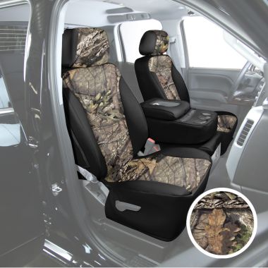 BreakupCountry/Black Mossy Oak Camo Seat Covers