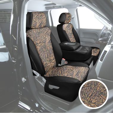 ShadowGrass/Black Mossy Oak Camo Seat Covers